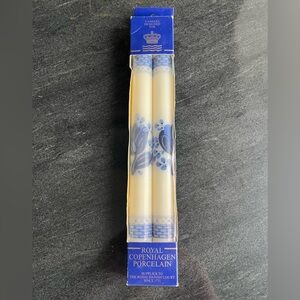 Royal Copenhagen Tranquebar Blue Candles